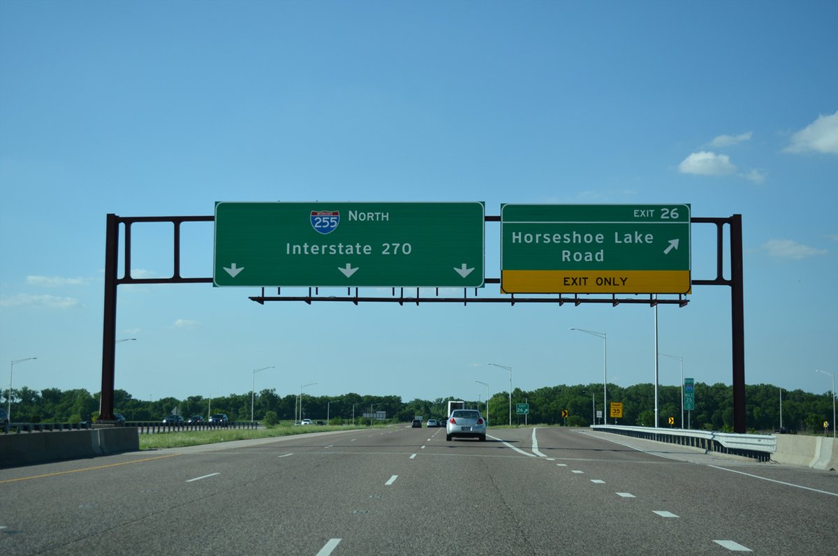 Lies Road Corridor, IL - Interstate 255 North - Dupo to Pontoon Beach Illinois | AARoads